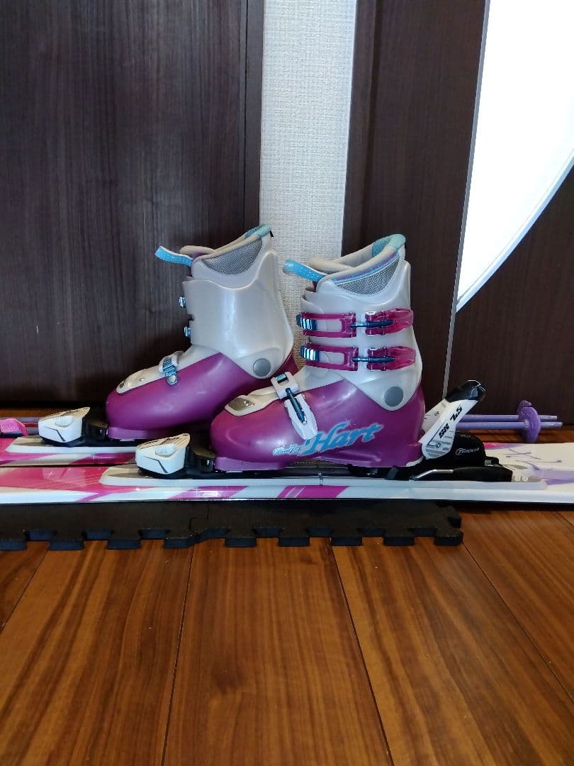 SWALLOW/学生・レディース用/スキーセット/メンテ・WAX済み✔軽量板！！