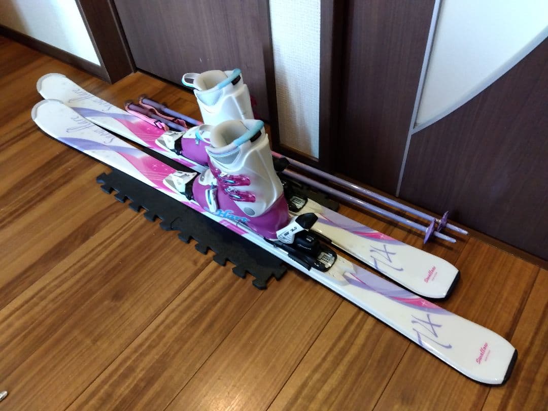 SWALLOW/学生・レディース用/スキーセット/メンテ・WAX済み✔軽量板！！