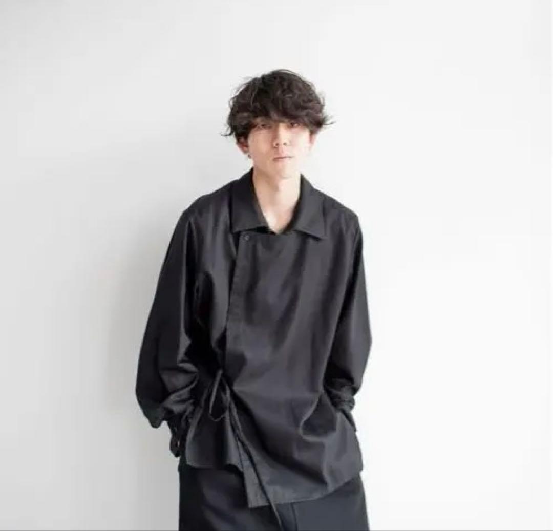 ETHOSENS レイヤードシャツ