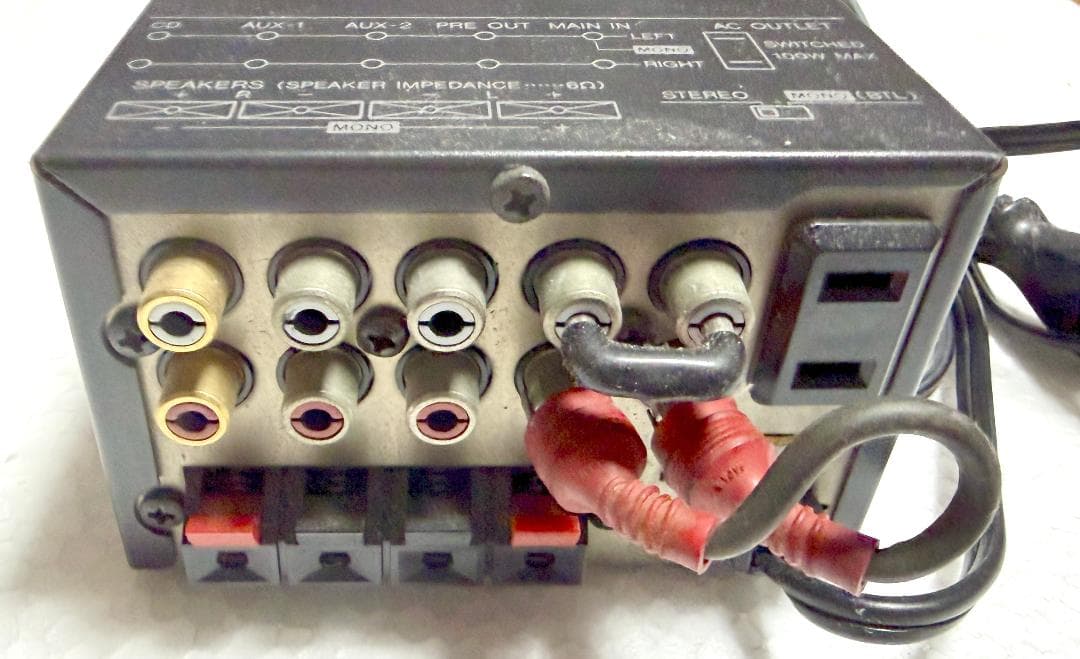 SHARP ステレオアンプ SM-5（本体のみ・美品）