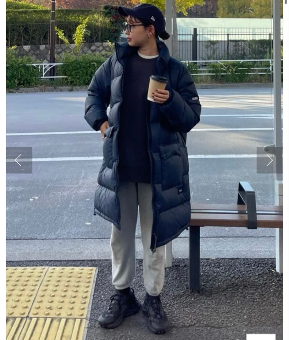 別注　TAION×fredy emue ボリュームダウンコート　黒　ブラック