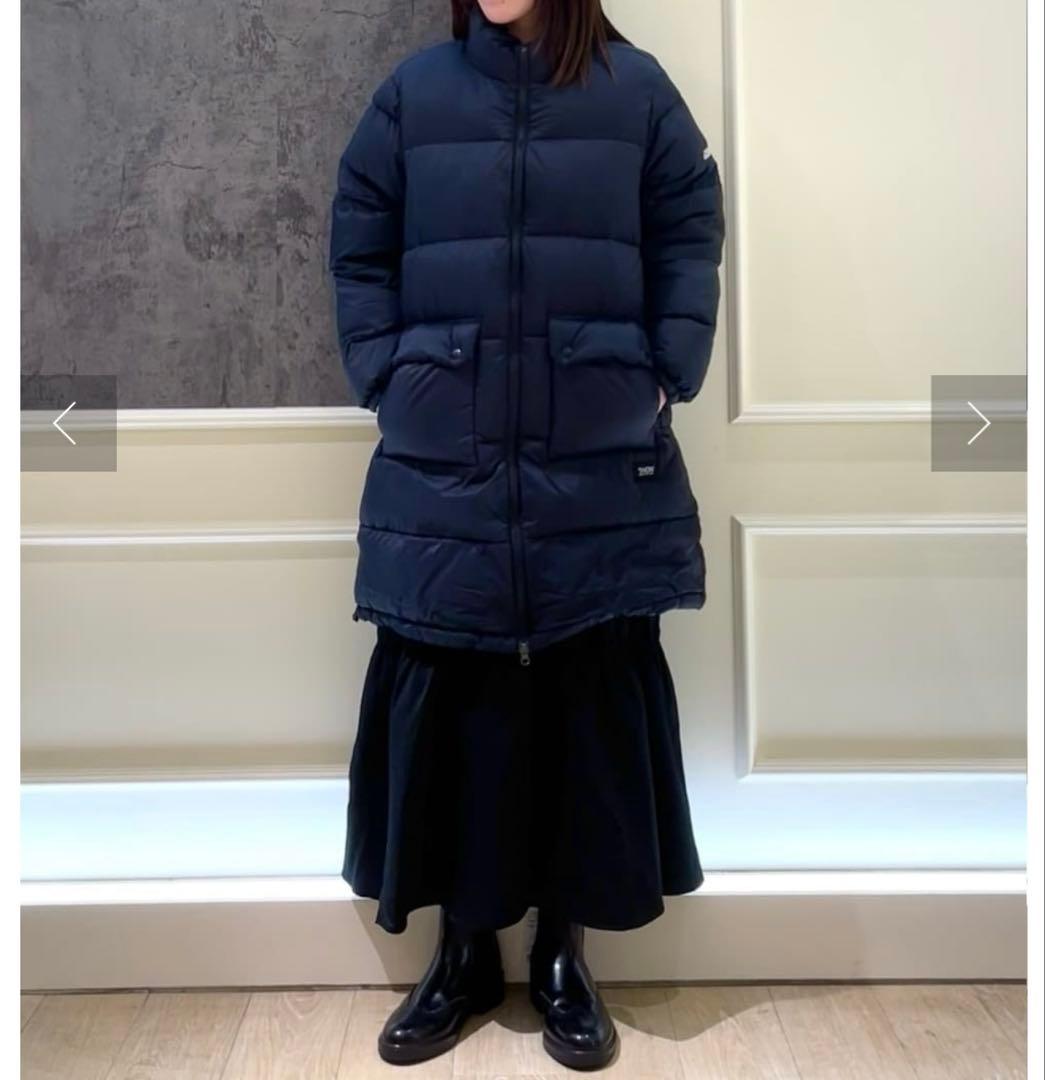 別注　TAION×fredy emue ボリュームダウンコート　黒　ブラック