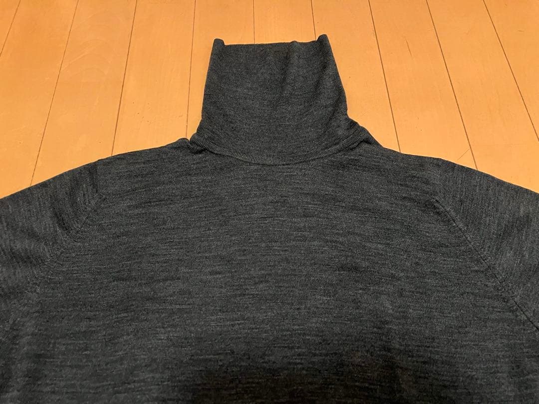Tokitokita John Smedley タートルネック ウールM