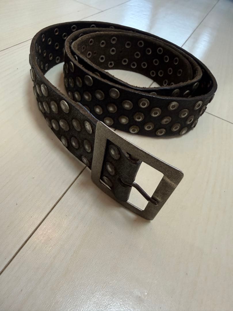 最初期　Martin Margiela スタッズ　レザーベルト