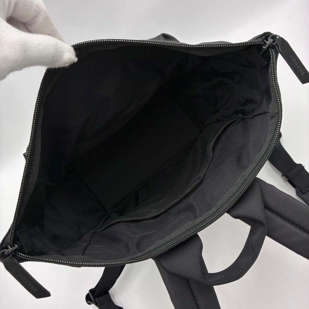 ポーター ムース 2way リュック S 黒 ナイロン 新型 男女兼用 軽量