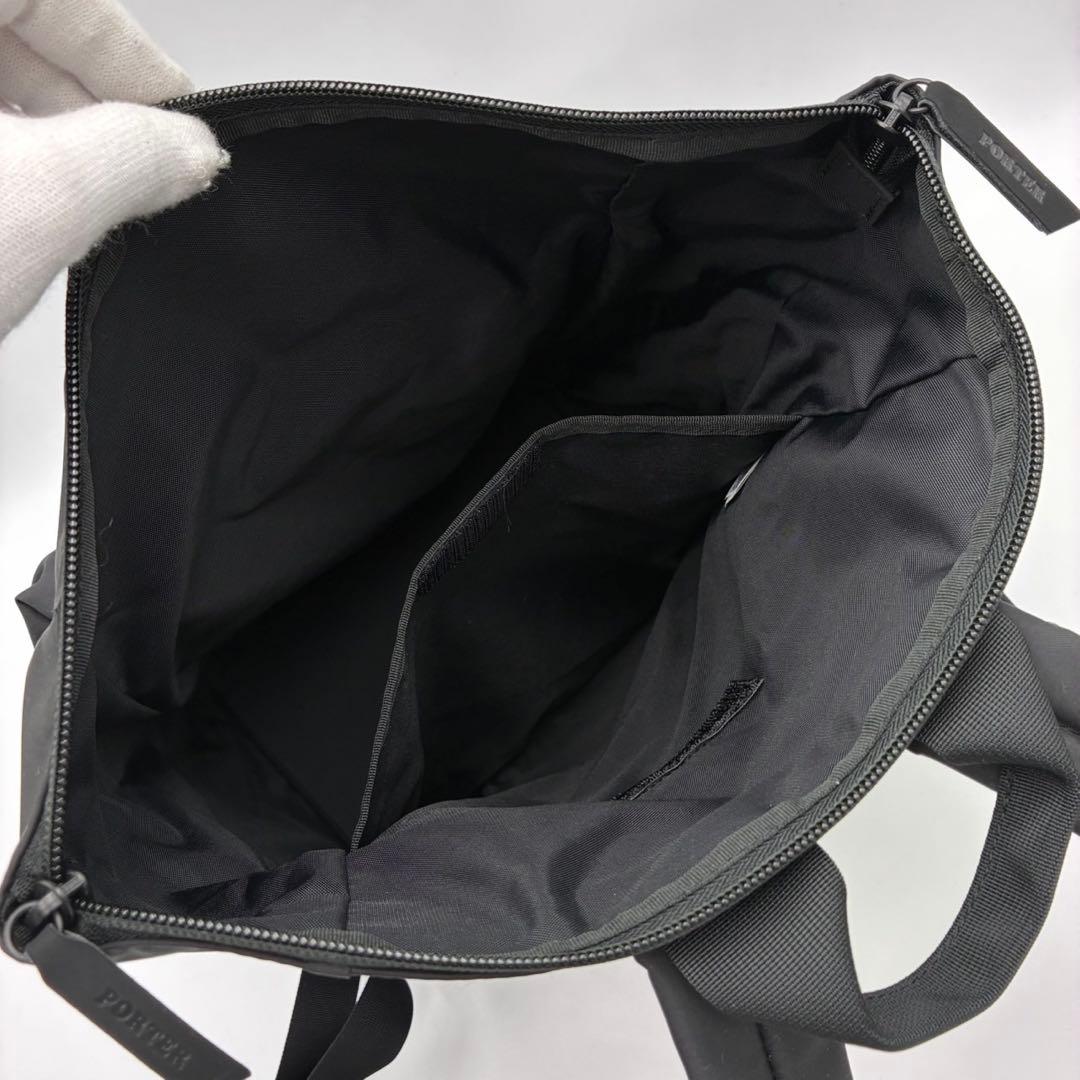 ポーター ムース 2way リュック S 黒 ナイロン 新型 男女兼用 軽量