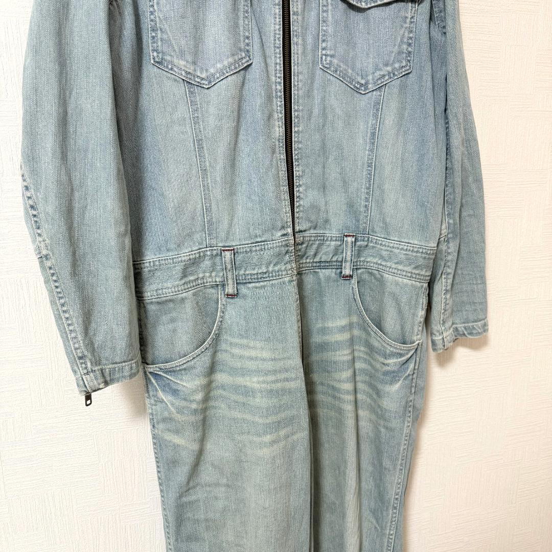 レア アヴィレックス AVIREX デニム オールインワン つなぎ