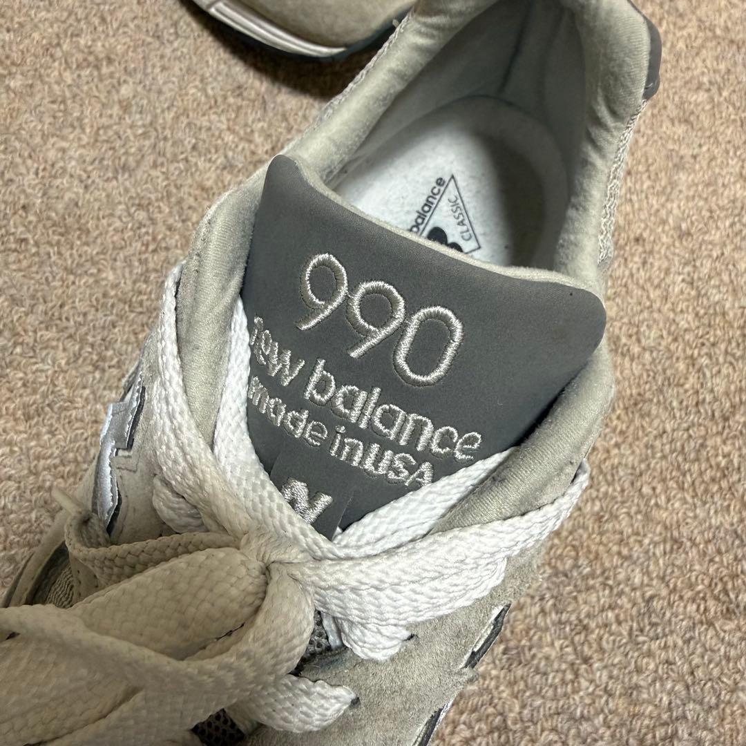 靴 New balance 990 Made in USA 27.5cm