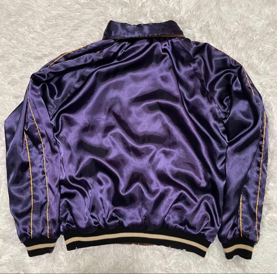 テーラー東洋 リバーシブル スカジャン ジェシー USMC 刺繍 ブラウン L