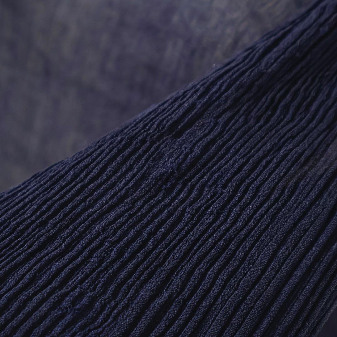 H4623-54◾️イッセイミヤケ　シースルー長袖トップス Y2K