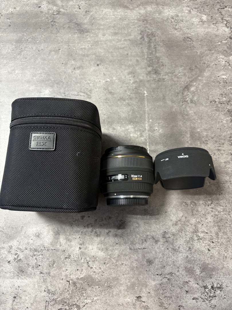 SIGMA 30mm F1.4 EX DC HSM 単焦点レンズ Canon用