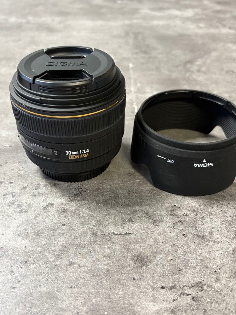SIGMA 30mm F1.4 EX DC HSM 単焦点レンズ Canon用
