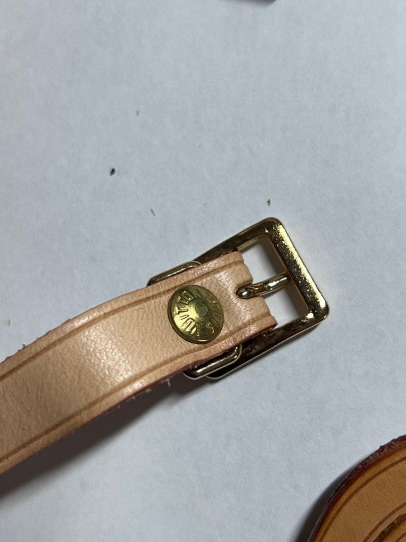 LOUIS VUITTON ネームタグ ネームタグ　ヌメ革　12点セット