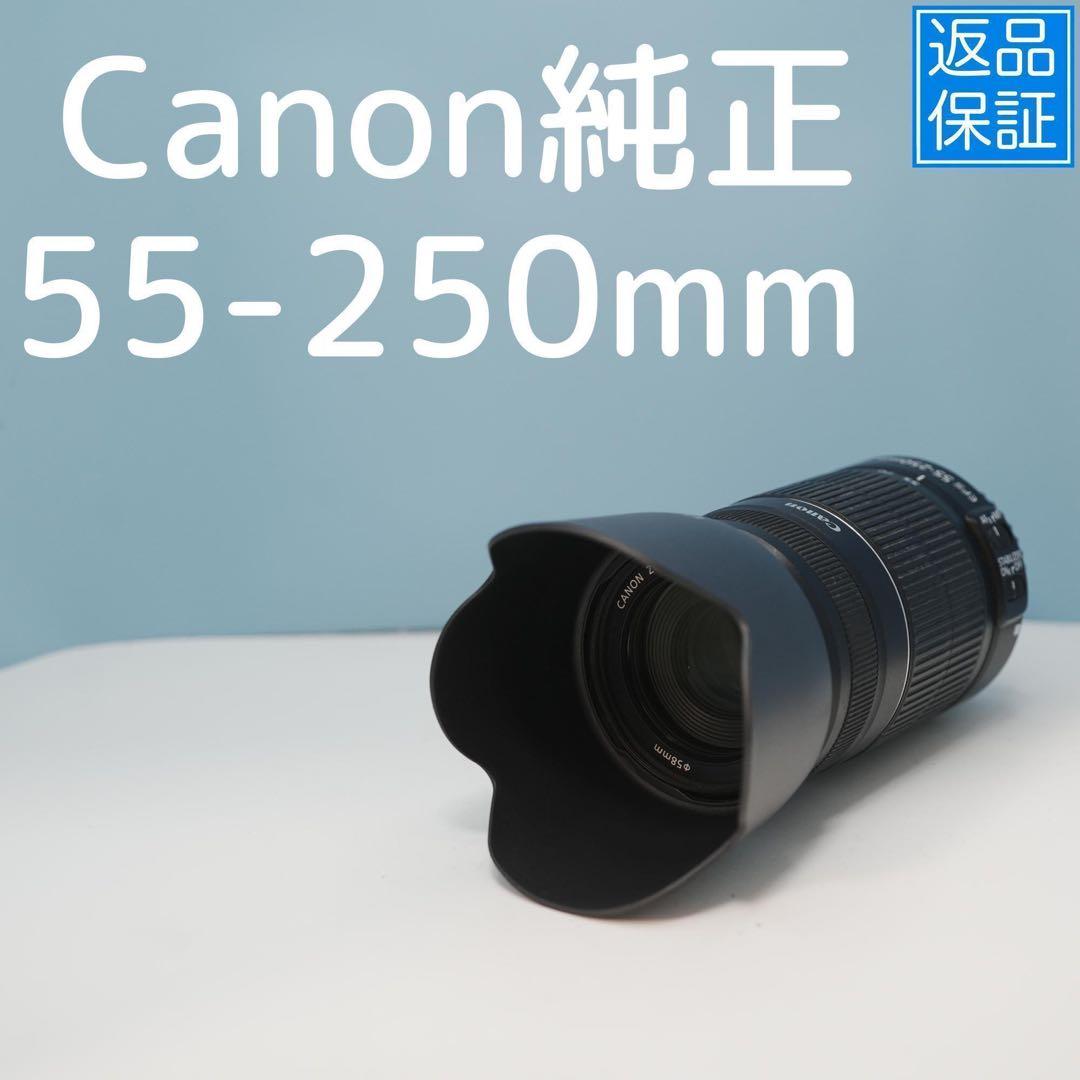 Canon純正 55-250mm 望遠レンズ a4098