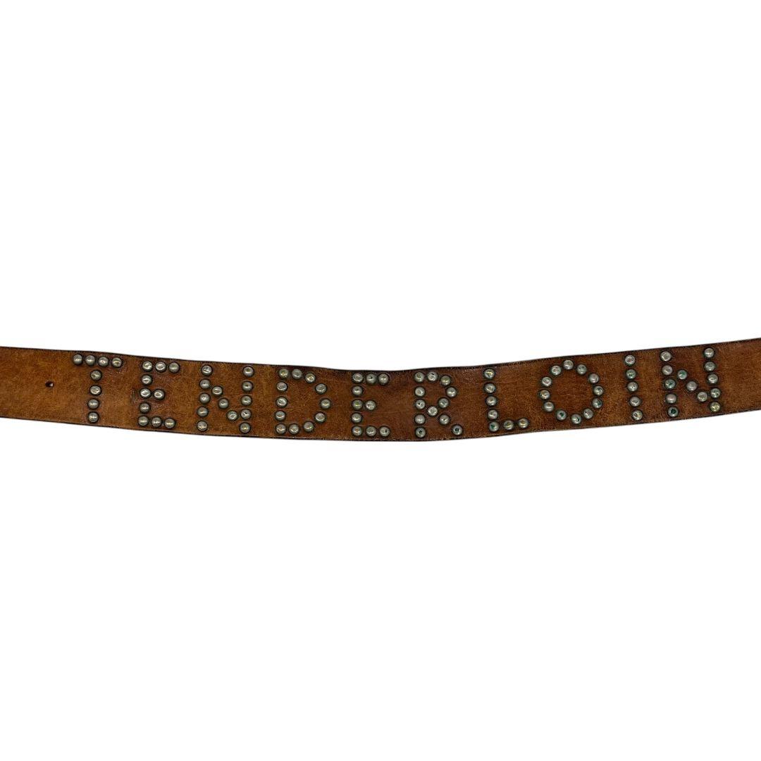 【 激レア☆ 】 テンダーロイン　HTC　コラボ　ベルト　レザー　スタッズ