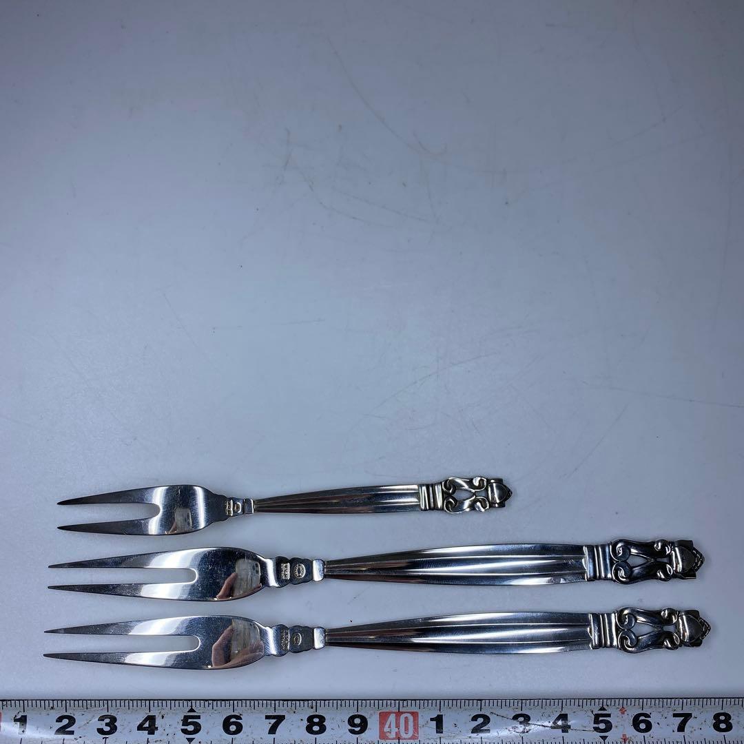 ジョージジェンセン　エコーン　フルーツフォーク　64g 東な7-0128☆2F