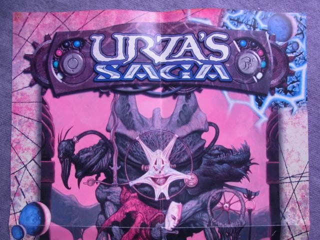 非売品　ポスター　マジック・ザ・ギャザリング　ウルザズ・サーガ　MTG　当時物