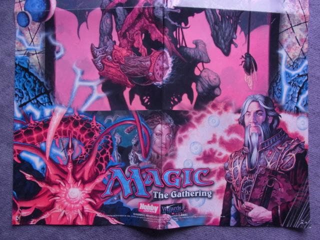 非売品　ポスター　マジック・ザ・ギャザリング　ウルザズ・サーガ　MTG　当時物