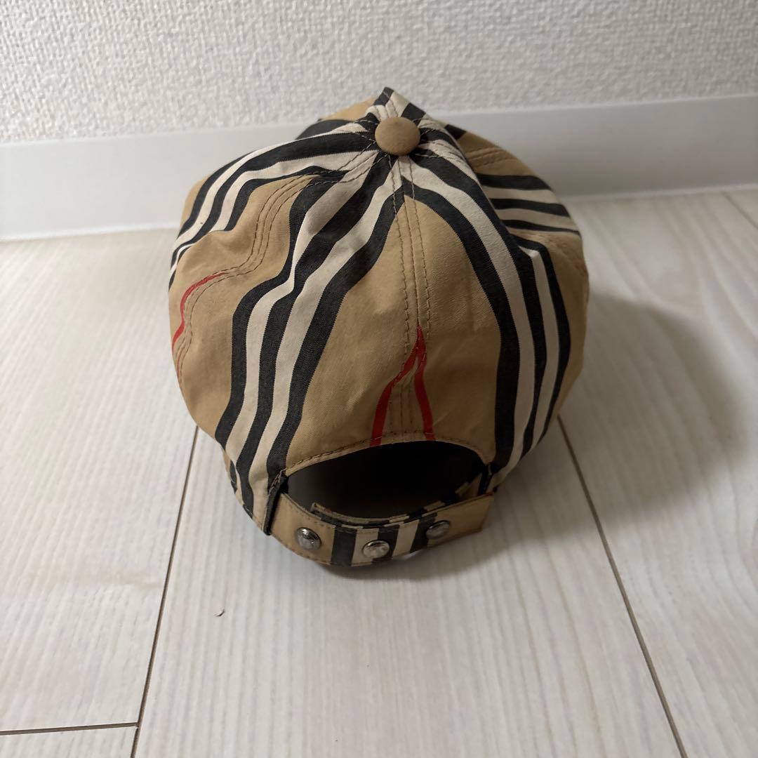 ☆サンドイッチ☆さん専用 Burberry ストライプ ベースボールキャップ