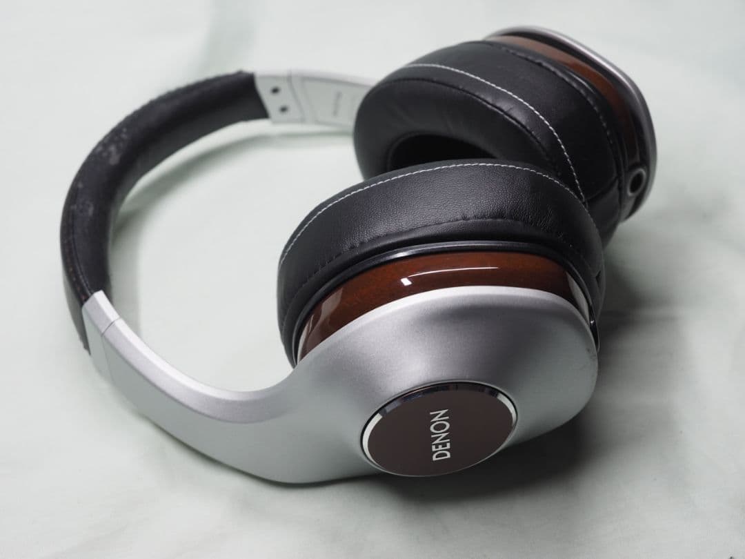DENON D7100 ウッド ハウジング ヘッドホン ヘッドフォン デノン