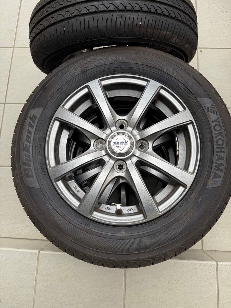 美品　軽用　タイヤホイル４本セット