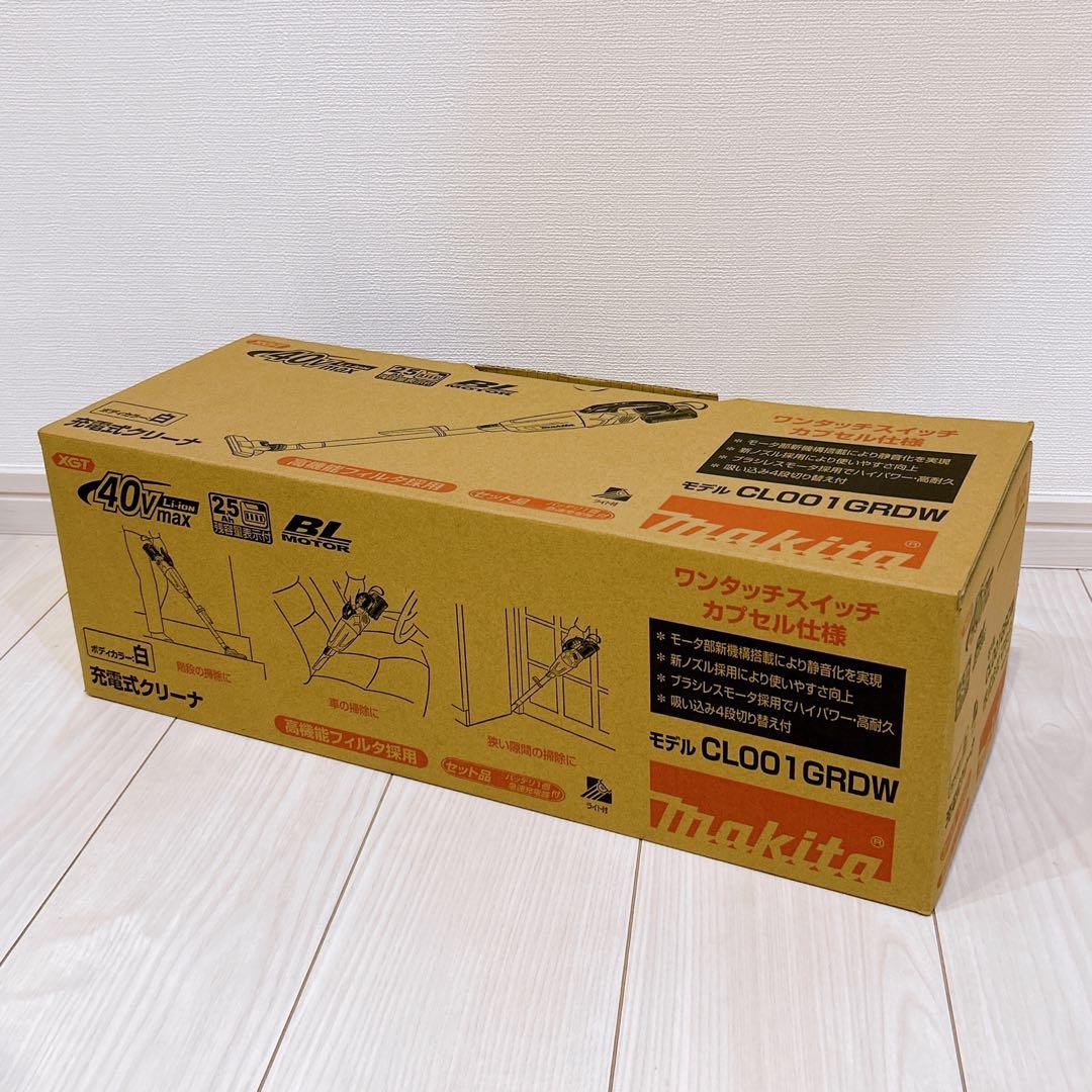 makita(マキタ) 充電式クリーナ CL001GRDW 40V2.5Ah