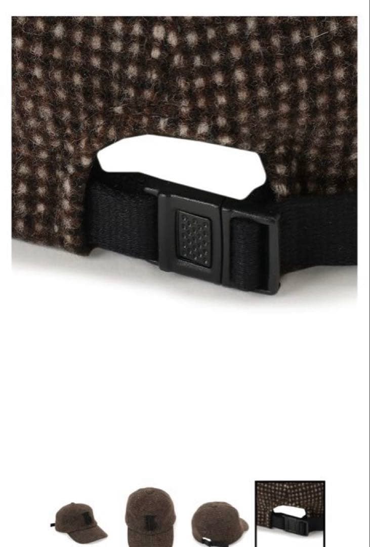 【はむ】2025 LUDLOW ラドロー　チェックキャップ