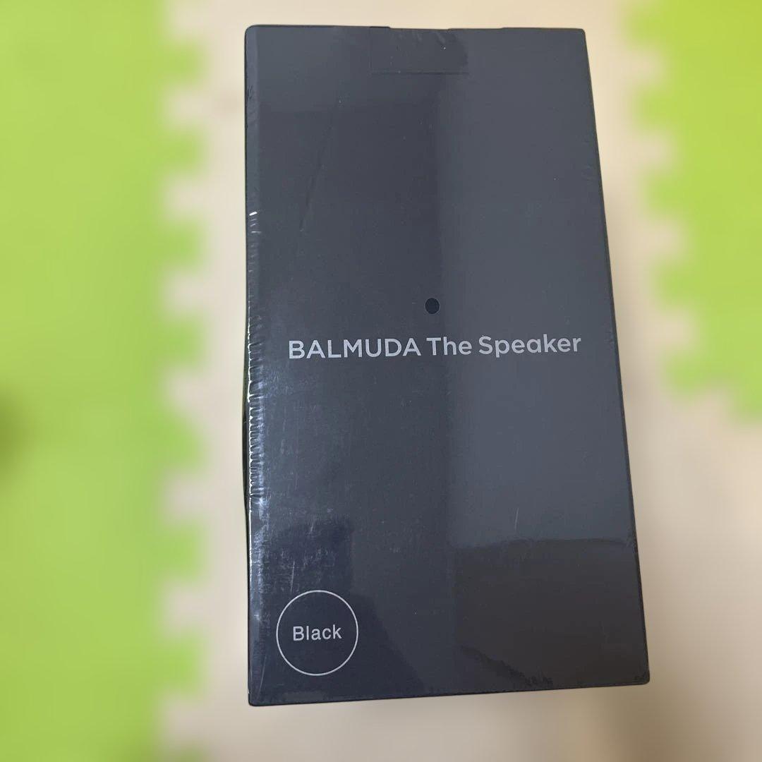 【新品未開封】BALMUDA The Speaker M01A-BK ブラック
