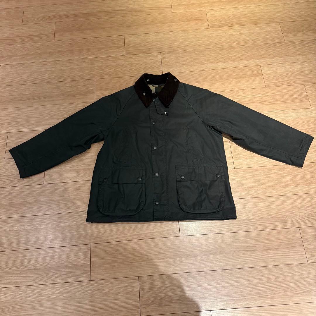 【タグ付】Barbour OS Bedale ワックスコットン 38 SAGE