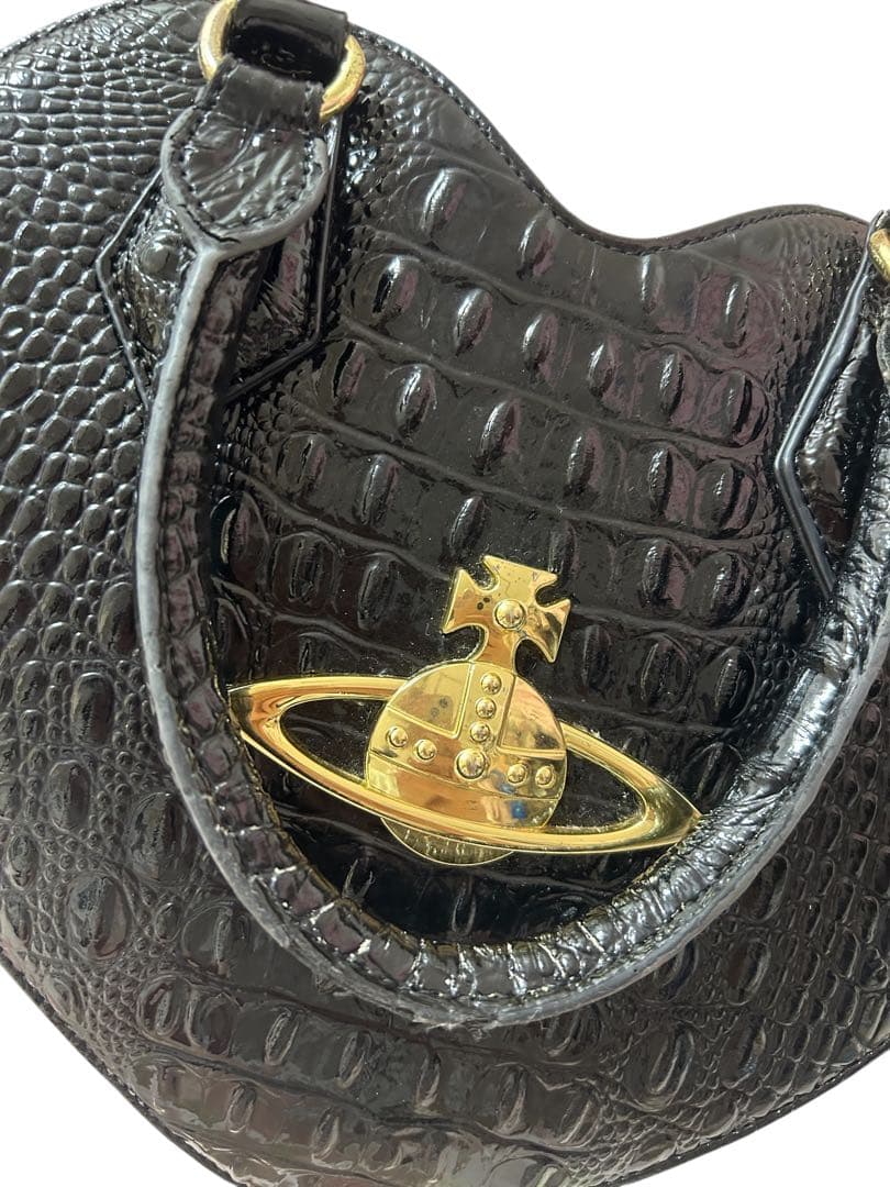 ♡Vivienne Westwood ハートバッグ クロコダイル♡