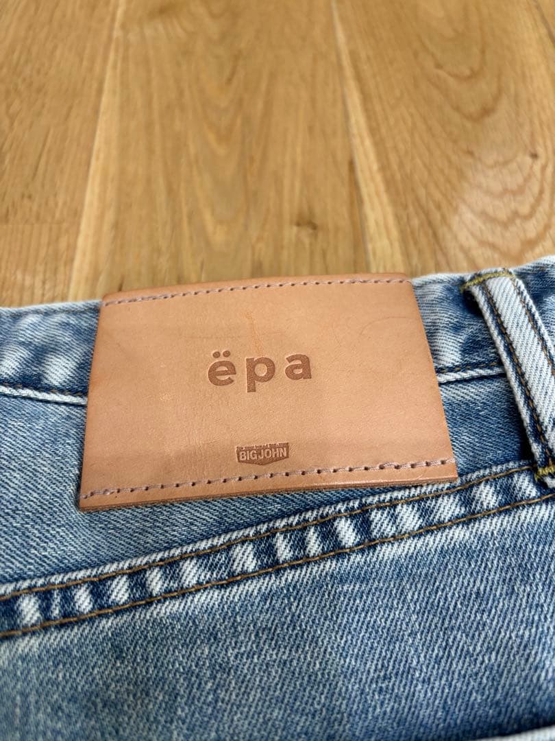 epa BIG JOHN別注wide straight jeans エパ　デニム