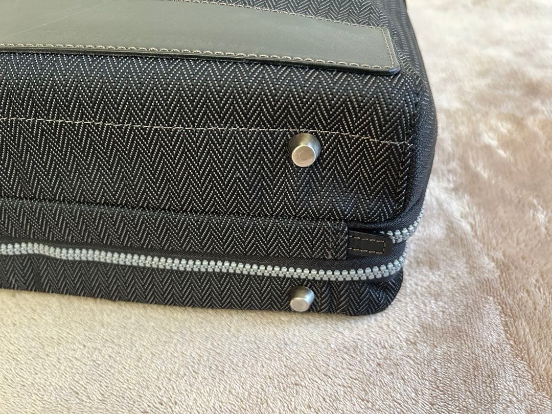 PaulSmith ポールスミス ビジネスバッグ ヘリンボーン 2way 黒