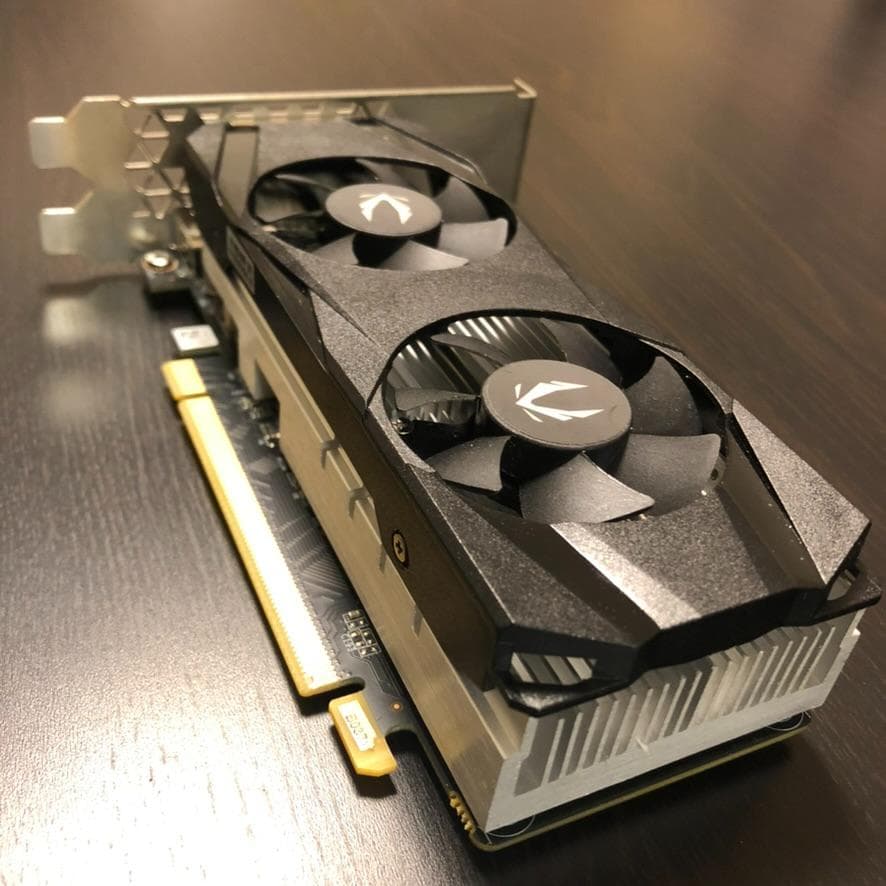 ジャンク品 ZOTAC GeForce GTX 1650 LP 4GB