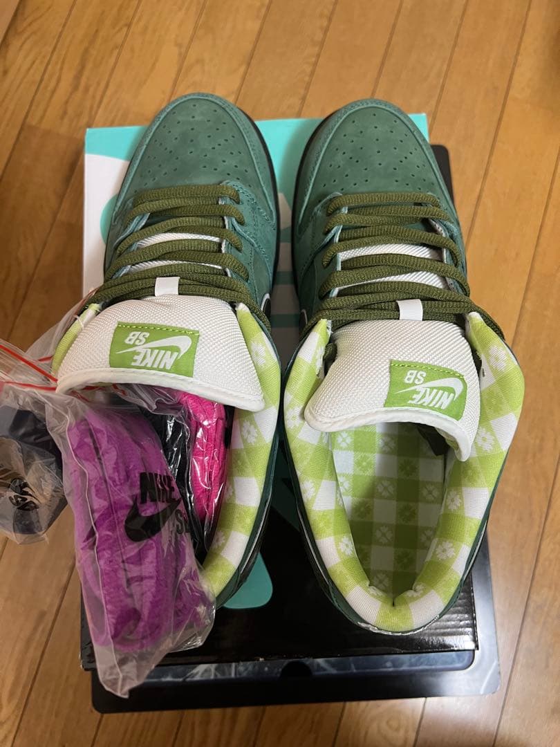 コンセプツ × ナイキ SB ダンク ロー プロ \"グリーン・ロブスタ