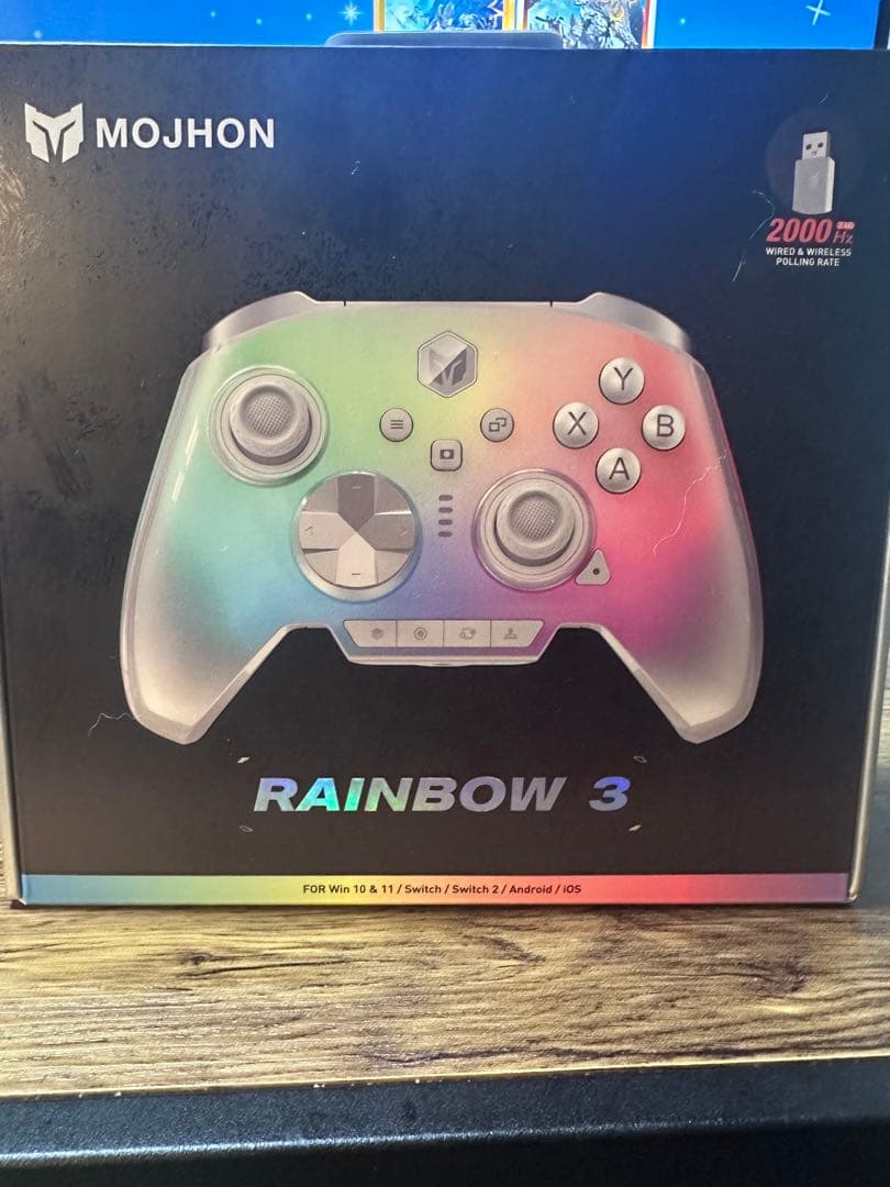 Mojhon RAINBOW 3 ゲームコントローラー
