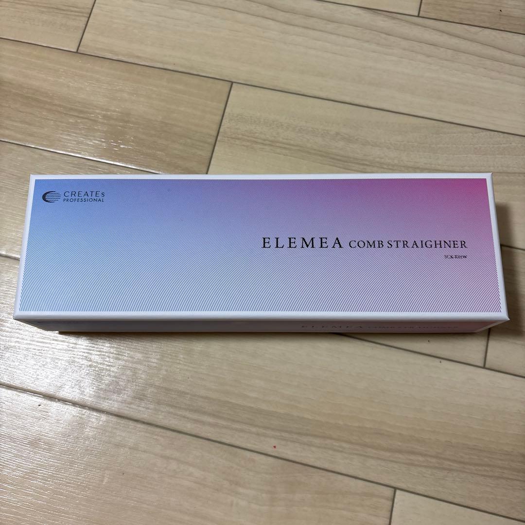 ELEMEIA COMB STRAIGHTENER ホワイト