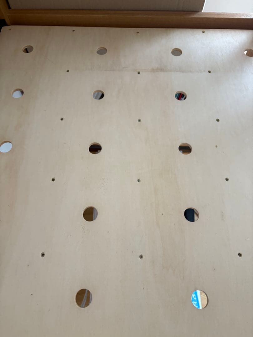 無印良品(MUJI) オーク材 セミシングル ハイベッド