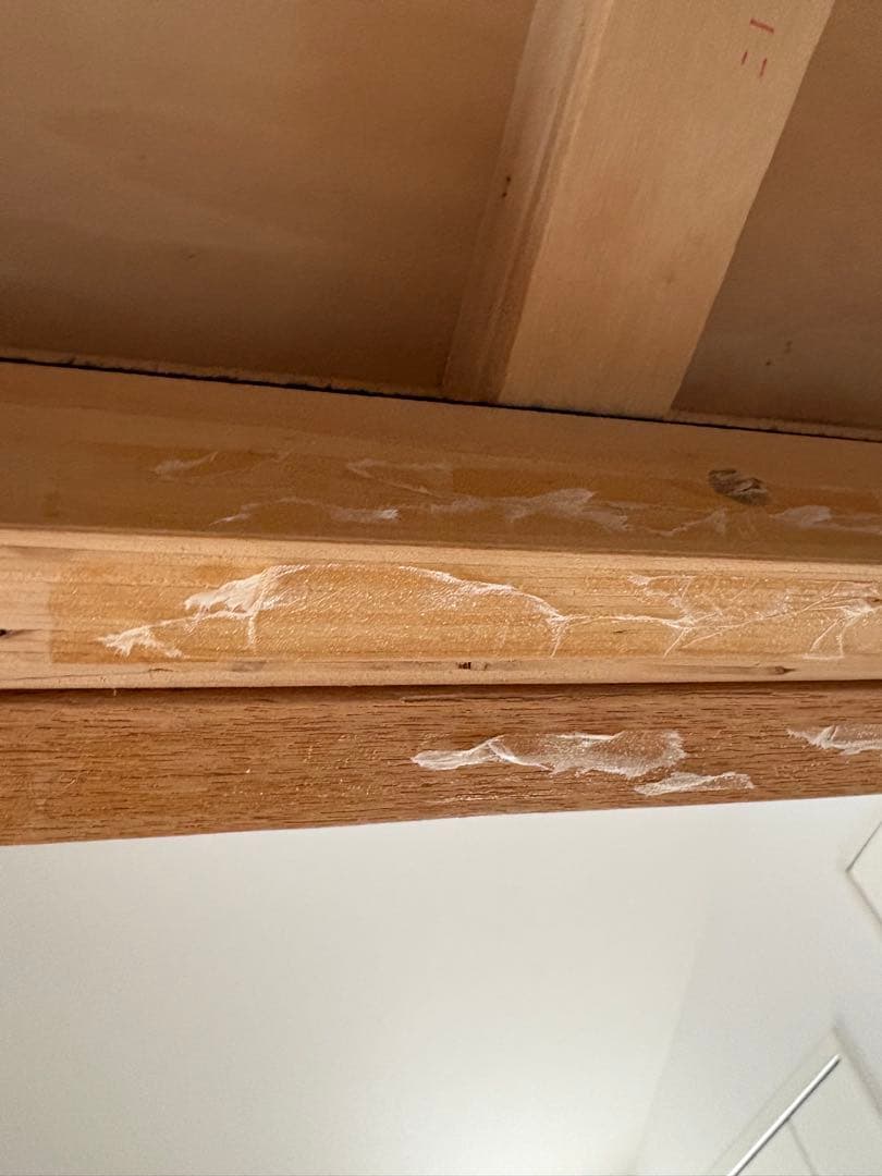 無印良品(MUJI) オーク材 セミシングル ハイベッド