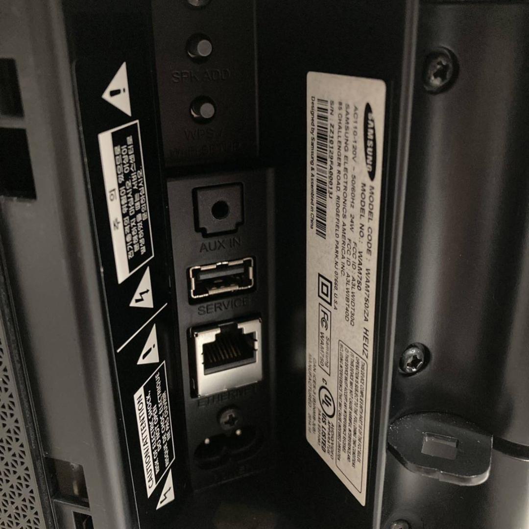 美品 スピーカー サムスン WAM750 Bluetooth 鏡面 スタンド