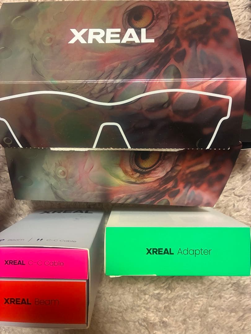 【美品】XREAL Air 2 Pro＋Beam＋C-Cケーブル＋Adapter