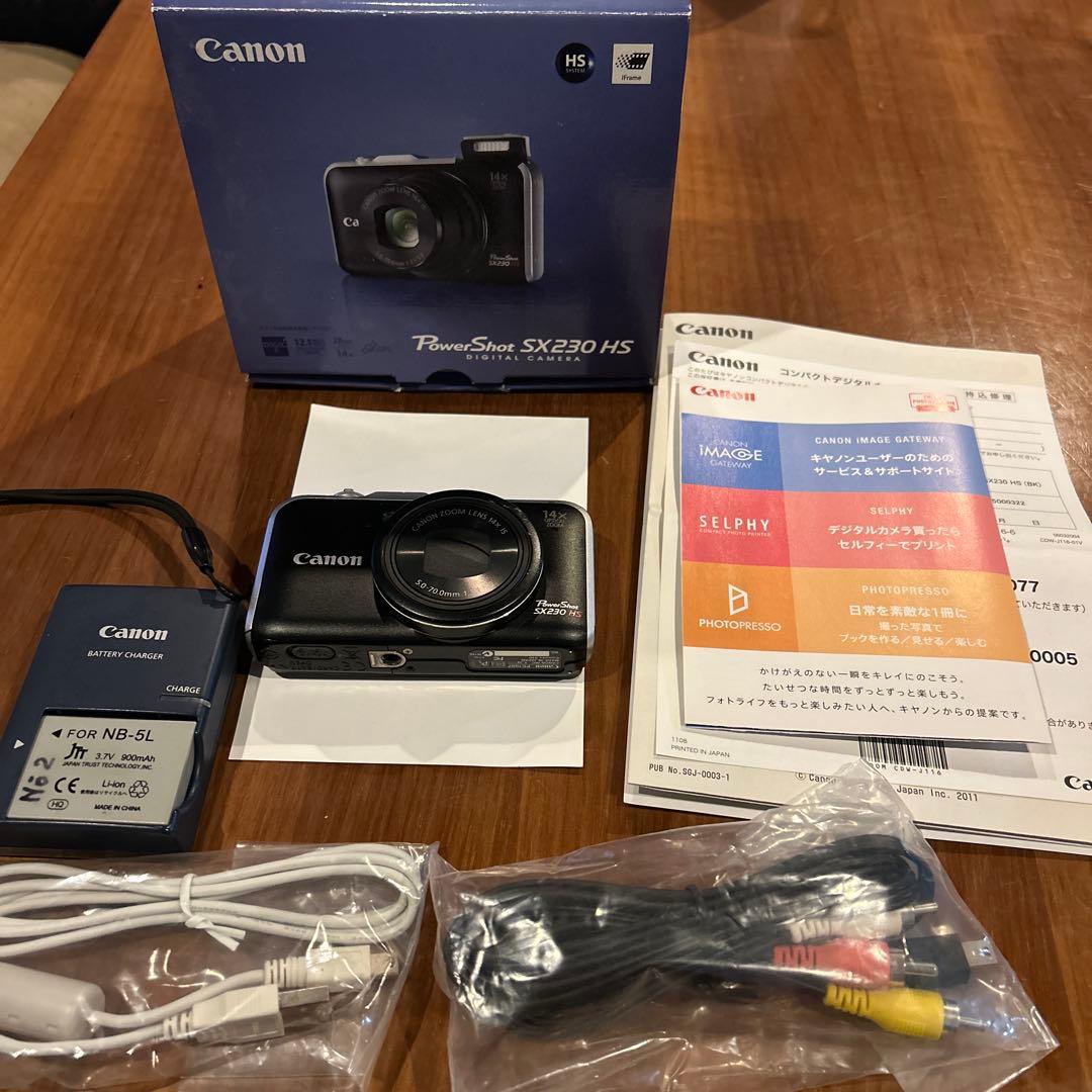 Canon PowerShot SX230 HS　箱付き