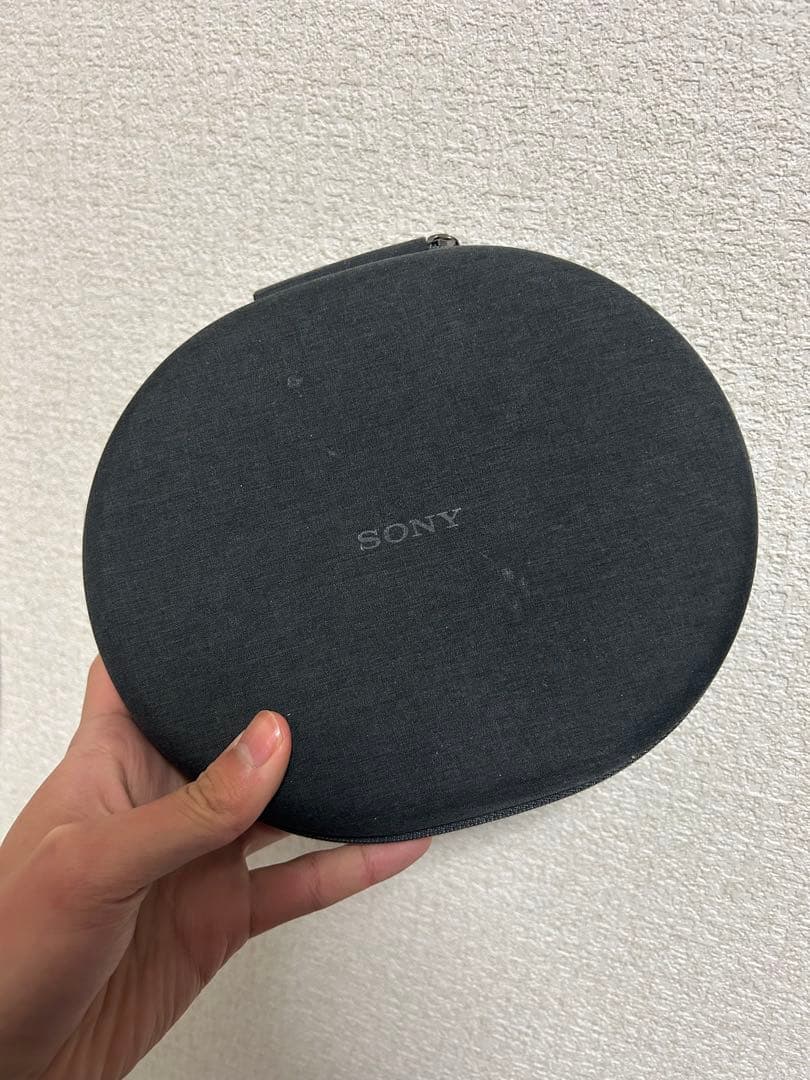 SONY ソニーワイヤレスヘッドホン ブラック 付属ケース