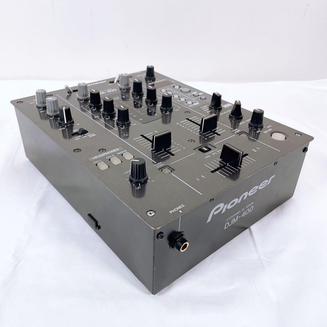 【美品】 Pioneer DJM-400 2chミキサー エフェクト搭載