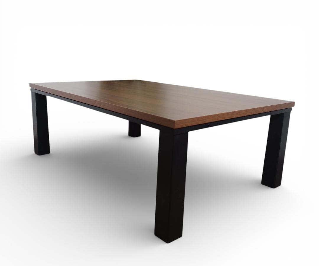 幅105㎝【新品訳あり】ヴィンテージ風 こたつテーブル 長方形 石英管ヒーター