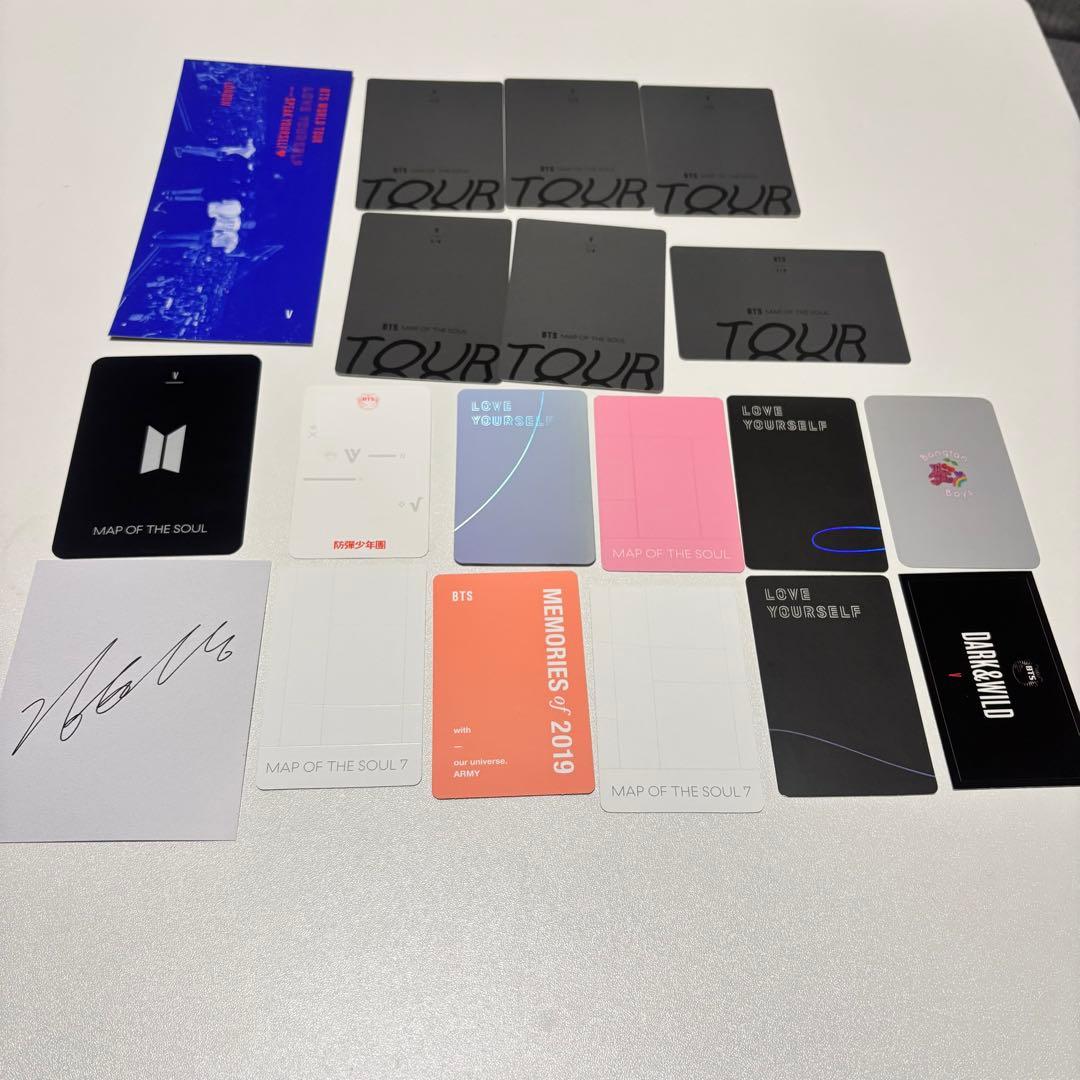 レア有！ BTS テヒョン トレカ ミニフォト まとめ売り セット