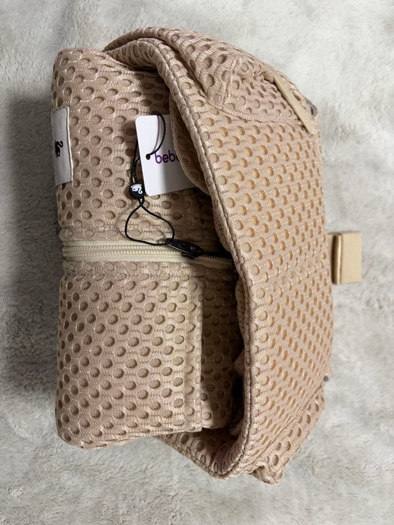 【新品】べべスワン 抱っこ紐 サンドベージュ