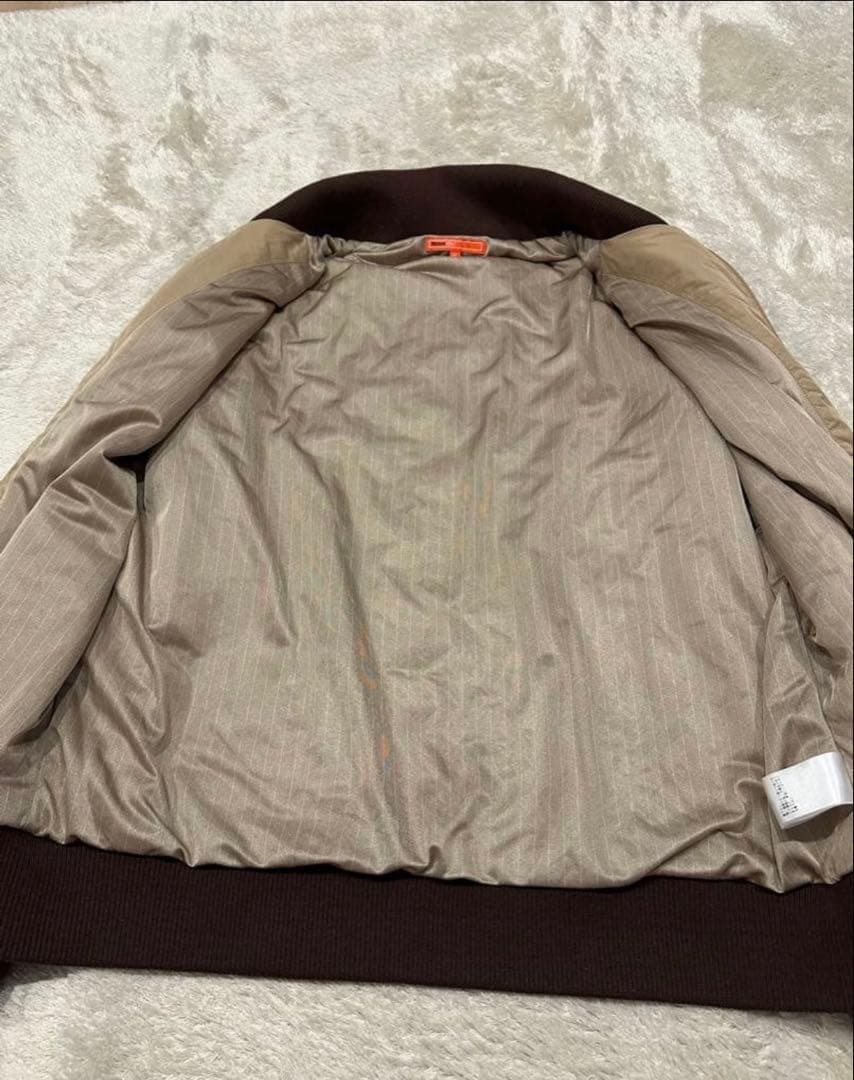 特大XL BEAMS GOLF ジャケット　ブルゾン　メンズ　中綿　ゴルフウェア