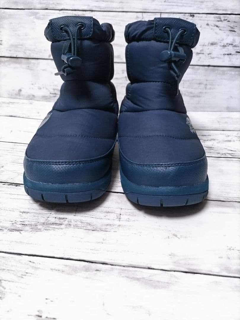 ザノースフェイス ヌプシブーツ　ショートブーツ　ネイビー