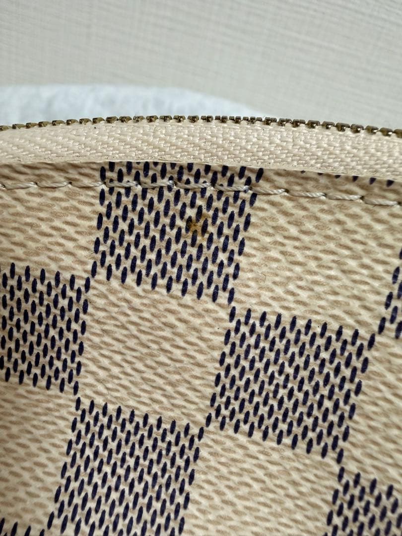 【美品】LOUIS VUITTON ダミエ・キャンバス ポーチ