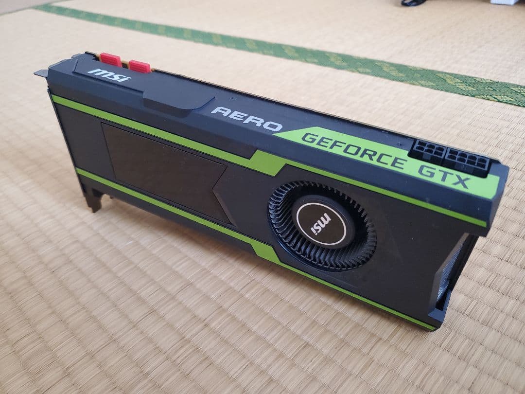 動作品 MSI GTX 1080 Ti AERO 11G OC